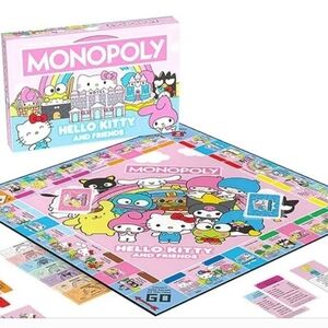 🆕️ SANRIO HELLO KITTY AND FRIENDS MONOPOLY GAME 💕